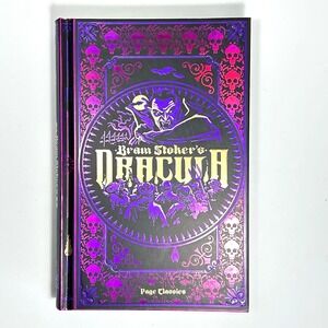 Dracula Deluxe Hardcover Edition by Bram Stoker 2023 - Page P. Classic Book